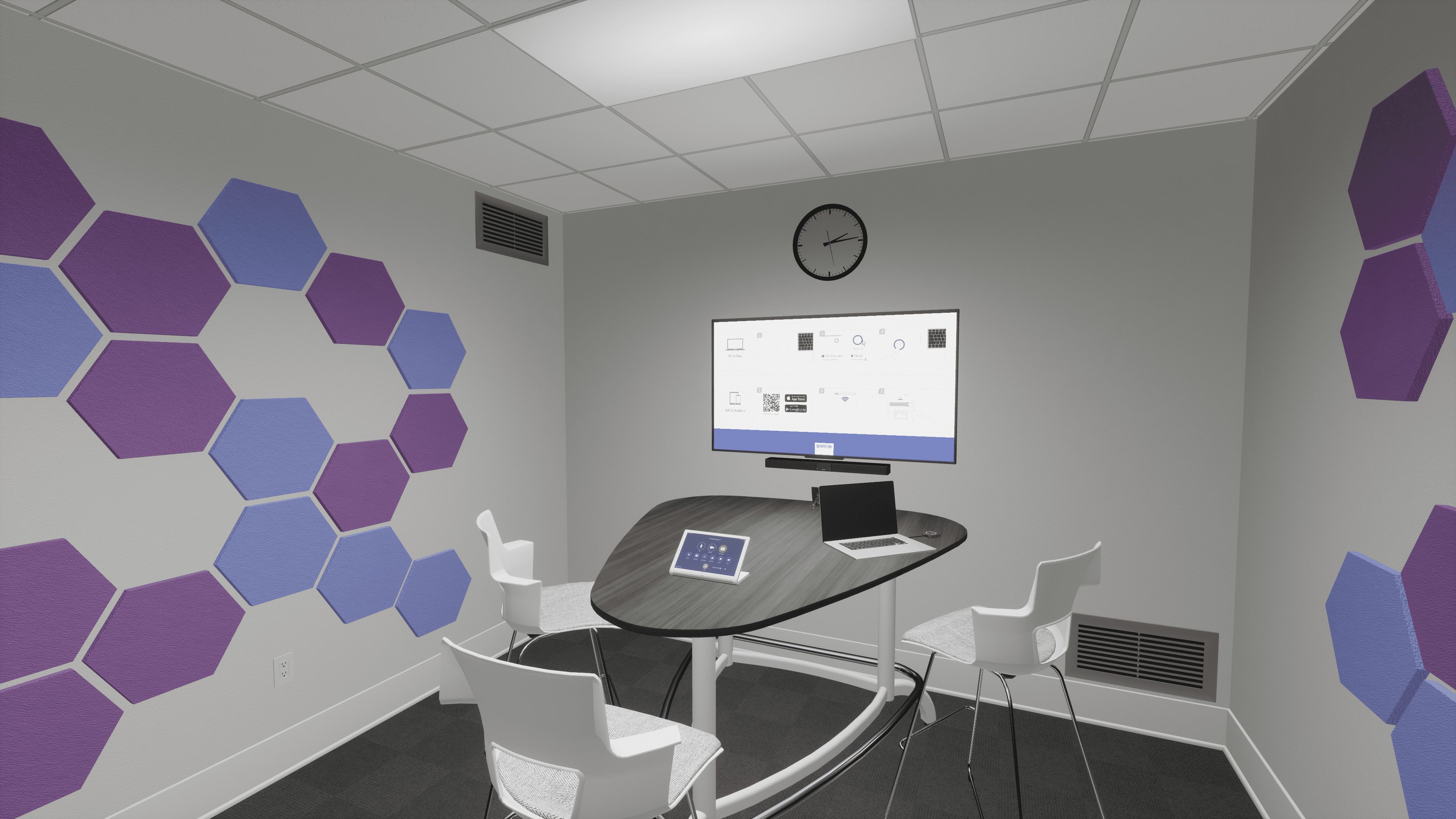 VR reference designs huddle room