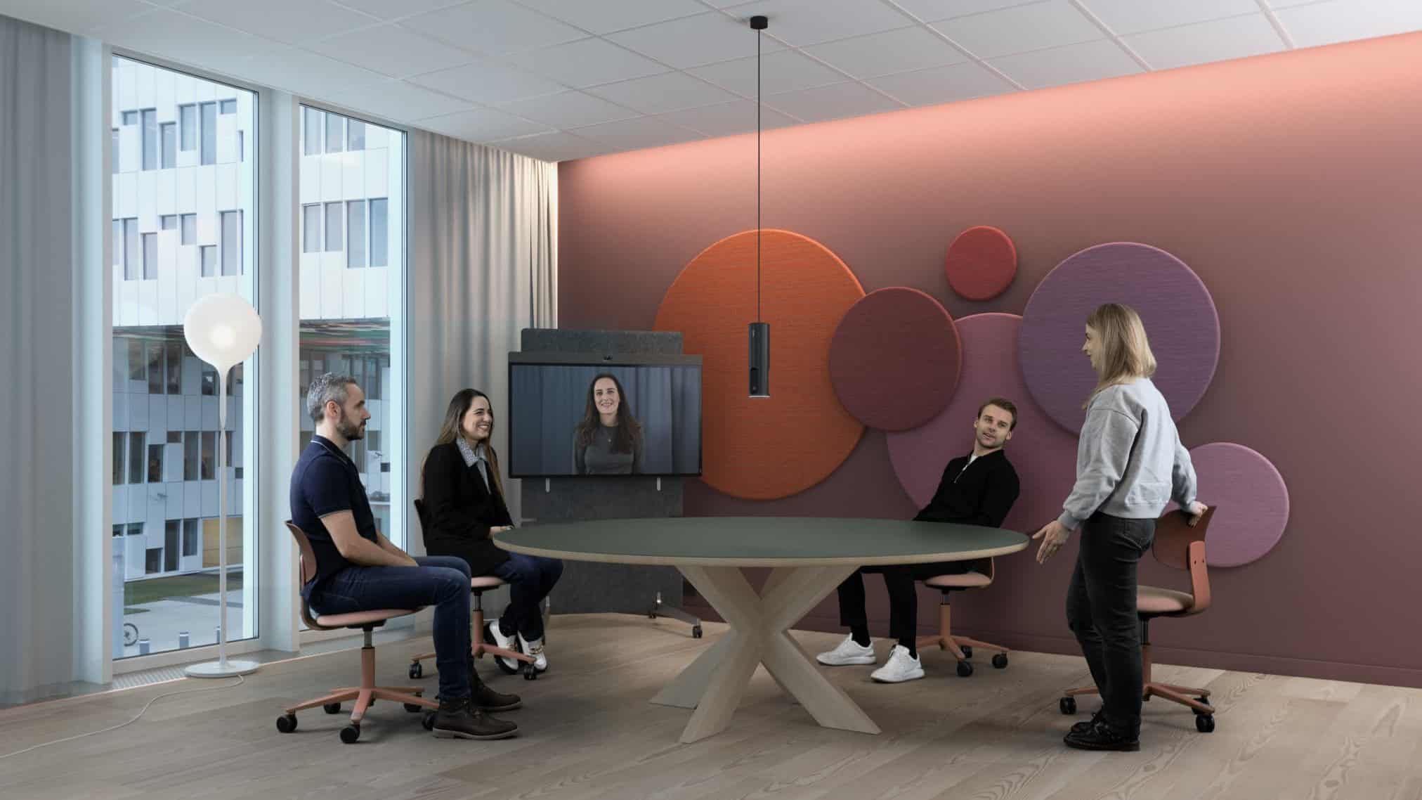 Meeting room devices to help make the workplace a magnet without the mandate