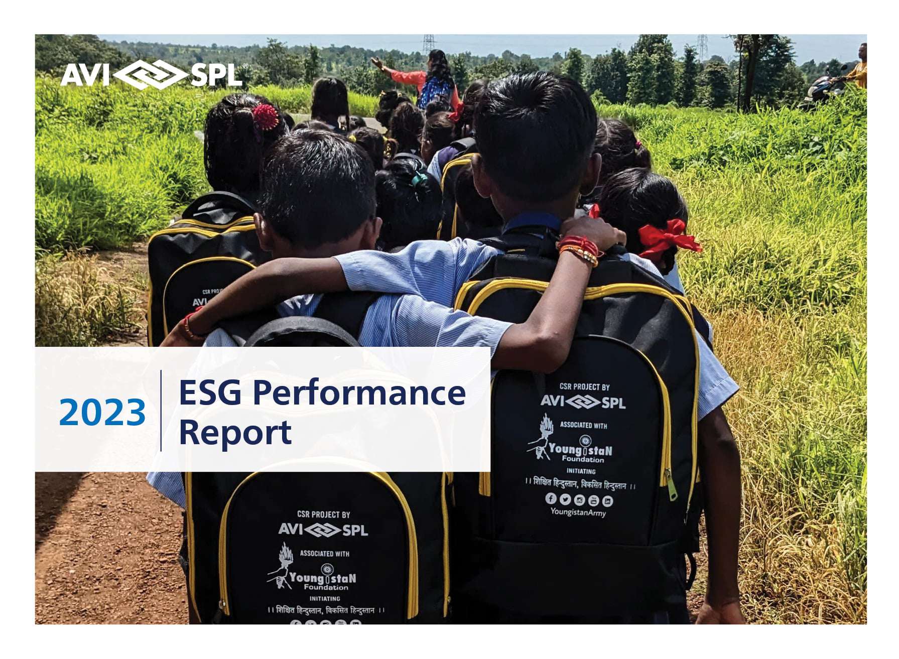 AVI-SPL 2023 ESG Performance Report cover