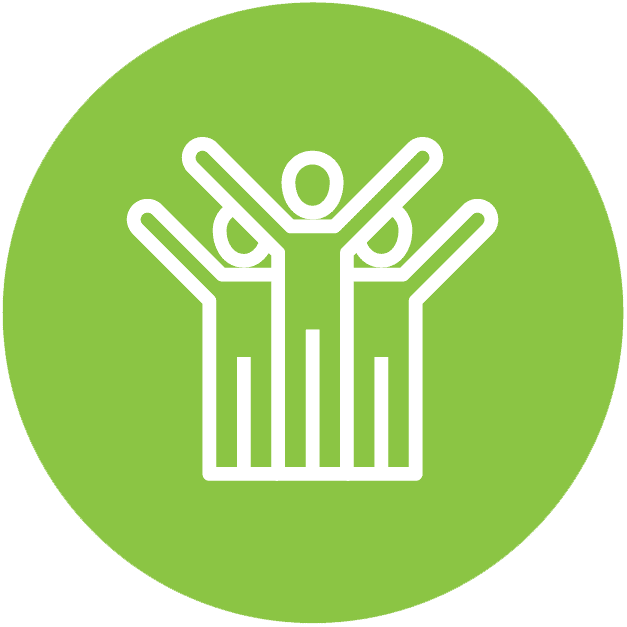 ESG Icon-green circle_Thriving Together-t Thriving Together icon